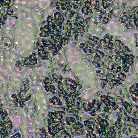 Organic Dispersed Urban Pattern