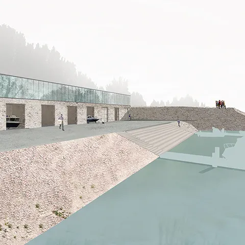 Vistula Police Station architecture project